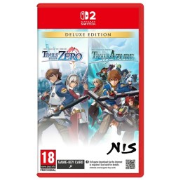 The Legend of Heroes: Trails from Zero / The Legend of Heroes: Trails to Azure - Deluxe Edition (Game Key Card)