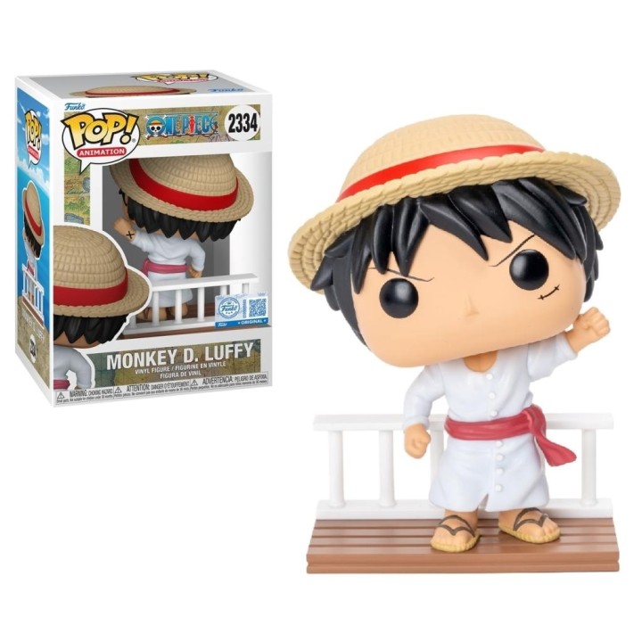 FUNKO POP Animation: One Piece - 2334 Monkey D. Luffy (Exclusive) 9cm