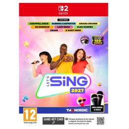 Let's Sing 2027 (Game Key Card) [+2 Mic]