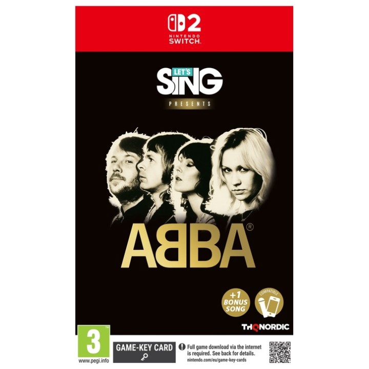 Let's Sing 2027 presents Abba (Game Key Card)