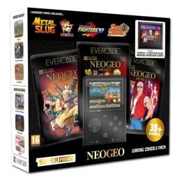 BLAZE Evercade NEOGEO Super Pocket Starter Bundle