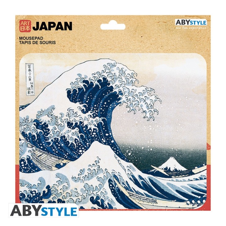 ABYSTYLE HOKUSAI - Flexible mousepad - "The Wave off Kanagawa"