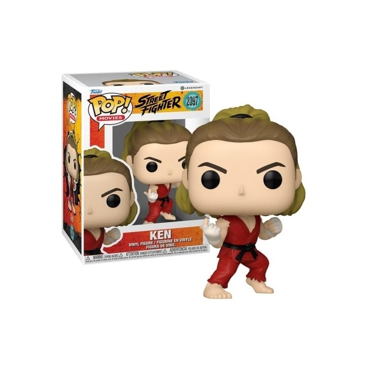FUNKO POP Movies: Street Fighter - 2097 Ken 9cm