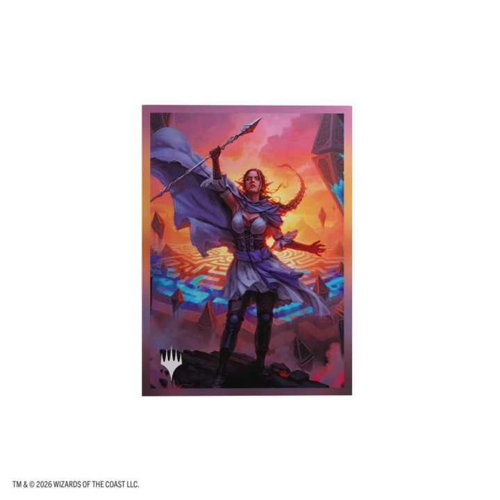 GAMEGENIC Magic: The Gathering - Reality Fracture - Premium Art Sleeves - Nissa, Leyline Tamer