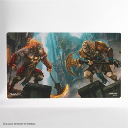 GAMEGENIC Magic: The Gathering - Reality Fracture - Shiny Playmat - Ajani,Path Veng/Ajani, Counte