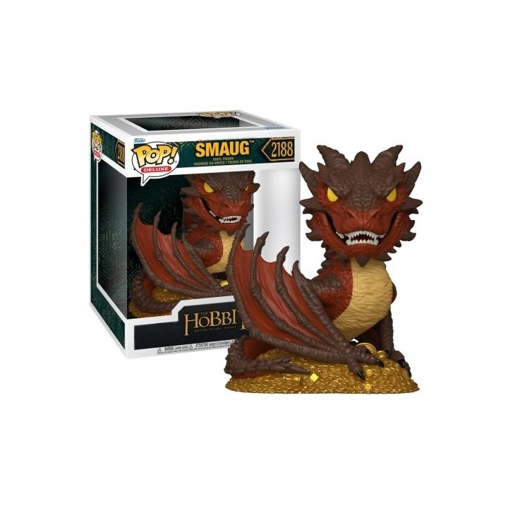 FUNKO POP Deluxe: The Hobbit - 2188 Smaug (Metallic)