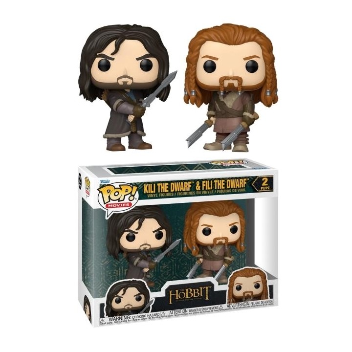 FUNKO POP Movies: The Hobbit 2Pack - Kili & Fili 9cm