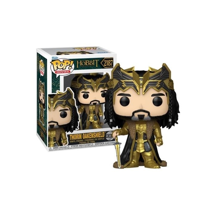 FUNKO POP Movies: The Hobbit - 2187 Thorin (Metallic) 9cm