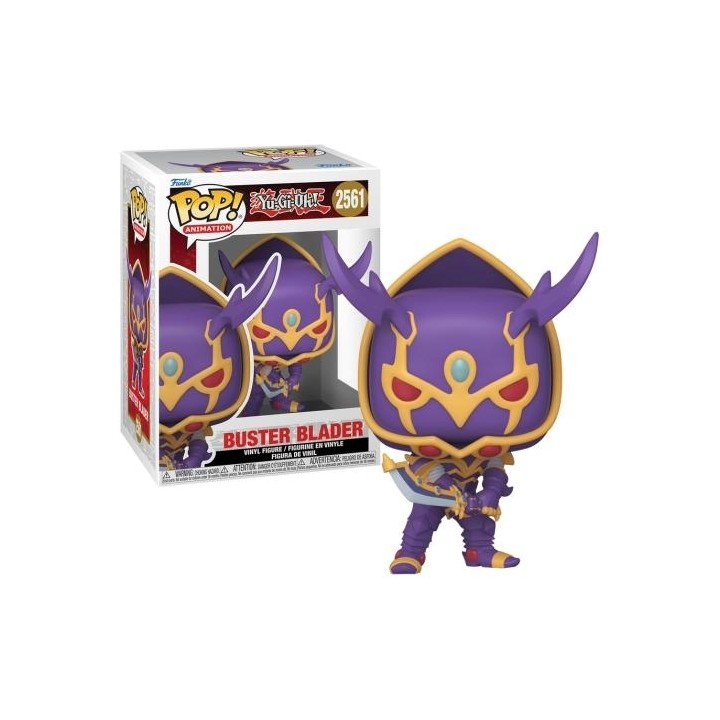FUNKO POP Animation: Yu-Gi-Oh! - 2561 Buster Blader With Chase (Metallic) 9cm