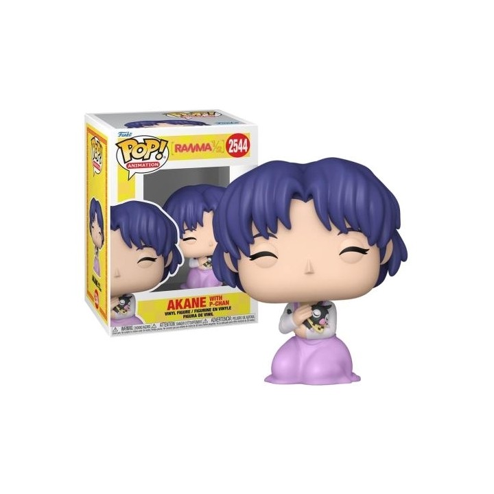FUNKO POP Animation: Ranma 1/2 - 2544 Akane With P-Chan 9cm