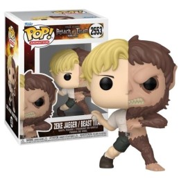 FUNKO POP Animation: Attack On Titan - 2551 Zeke Jaeger/ Beast Titan 9cm