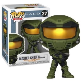 FUNKO POP Halo: Halo 25Th Anniversary - 27 Master Chief With M6D Magnum 9cm