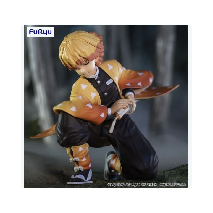 FURYU 117382 Demon Slayer Zenitsu Agatsuma Noodle Stopper Figure Rerun