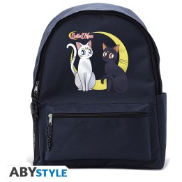 ABYSTYLE SAILOR MOON - Blue Backpack - "Luna & Artemis"