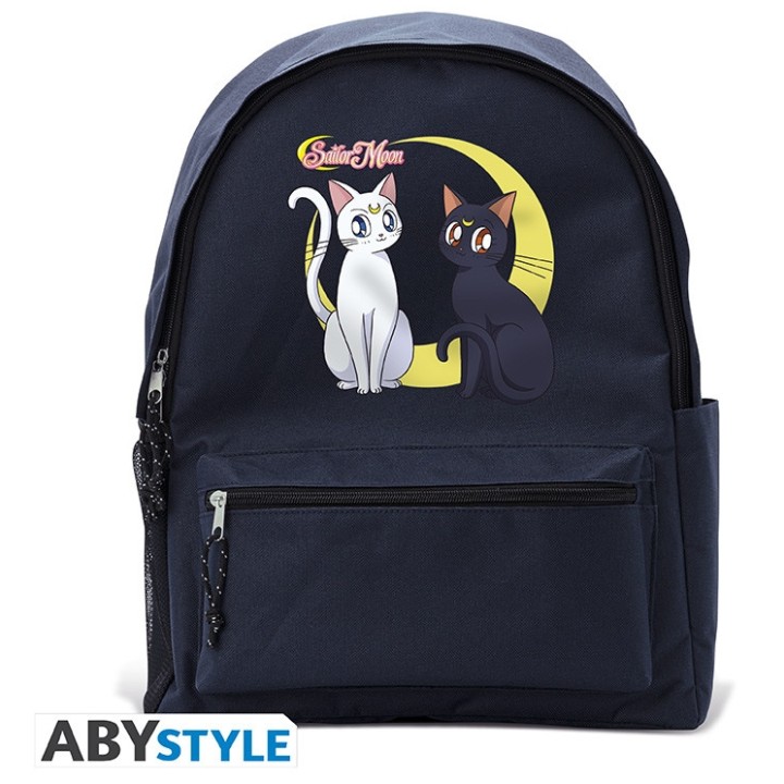 ABYSTYLE SAILOR MOON - Blue Backpack - "Luna & Artemis"