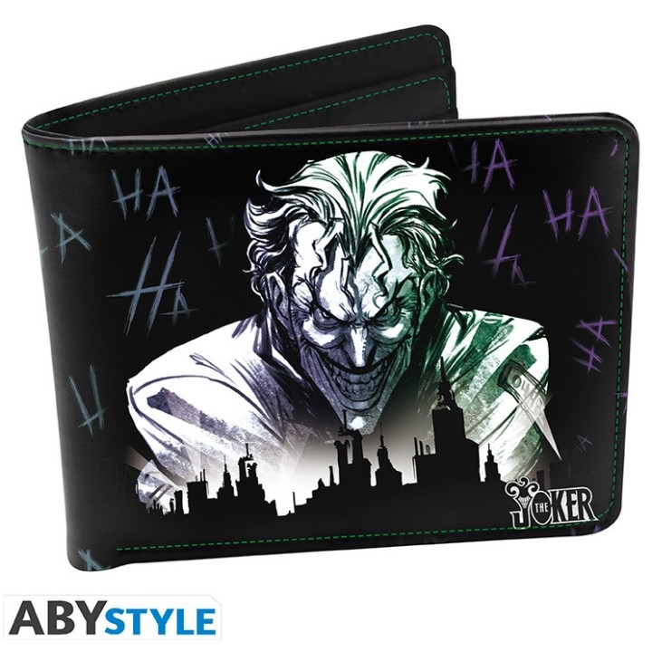 ABYSTYLE DC COMICS - Wallet Laughing Joker - Vinyl