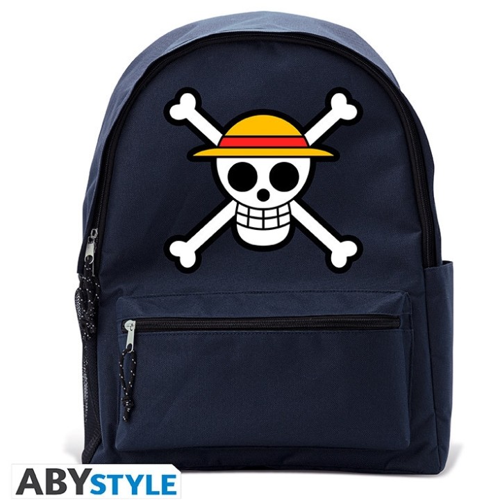 ABYSTYLE ONE PIECE - Blue Backpack - "Skull"