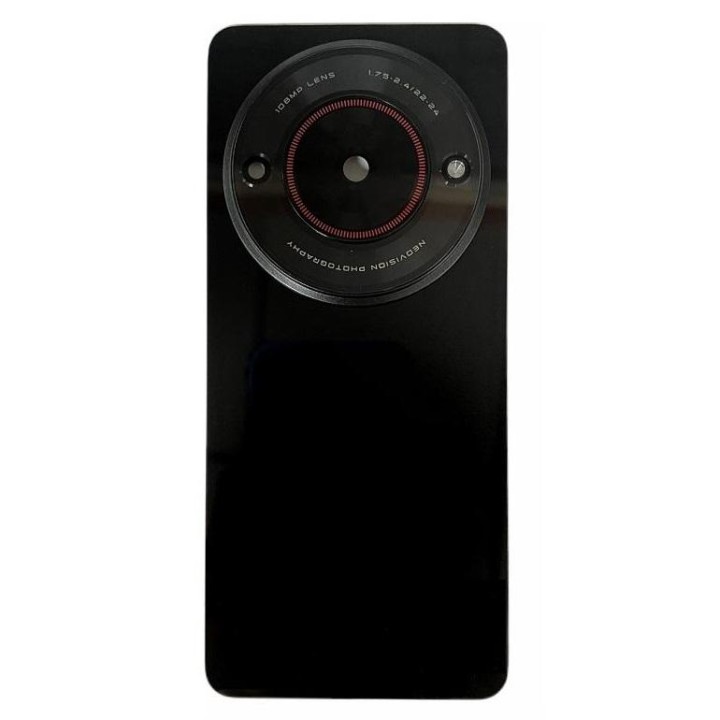 COVER POSTERIORE PER ZTE BLADE A75 5G (Z2357N) NERO ORIGINALE
