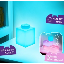 PALADONE LEGO LEGO Turquoise 1x1 Brick Light