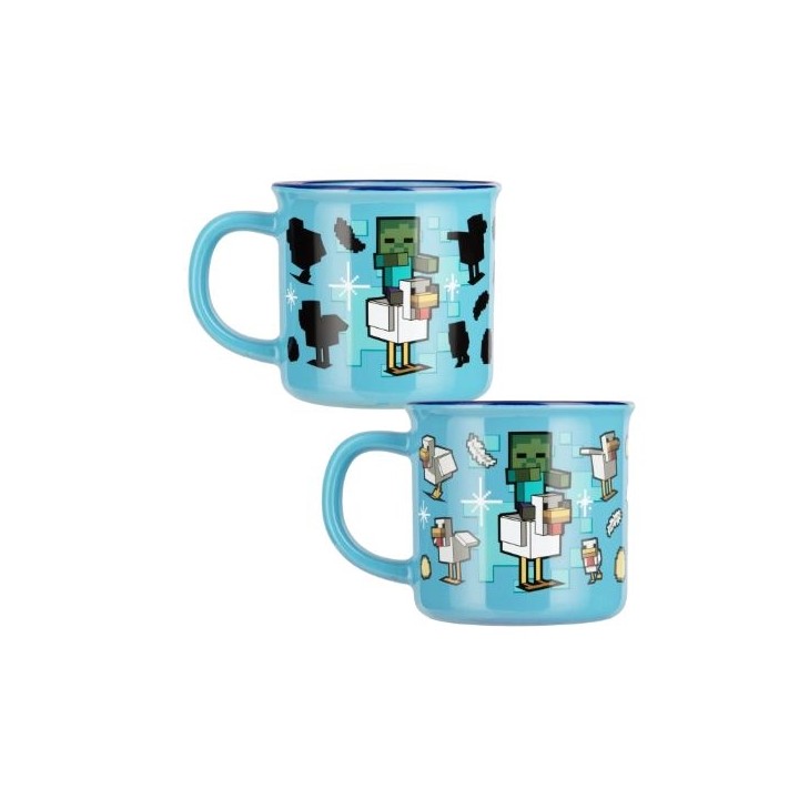 PALADONE MINECRAFT Minecraft Chicken Jockey Heat Change Mug