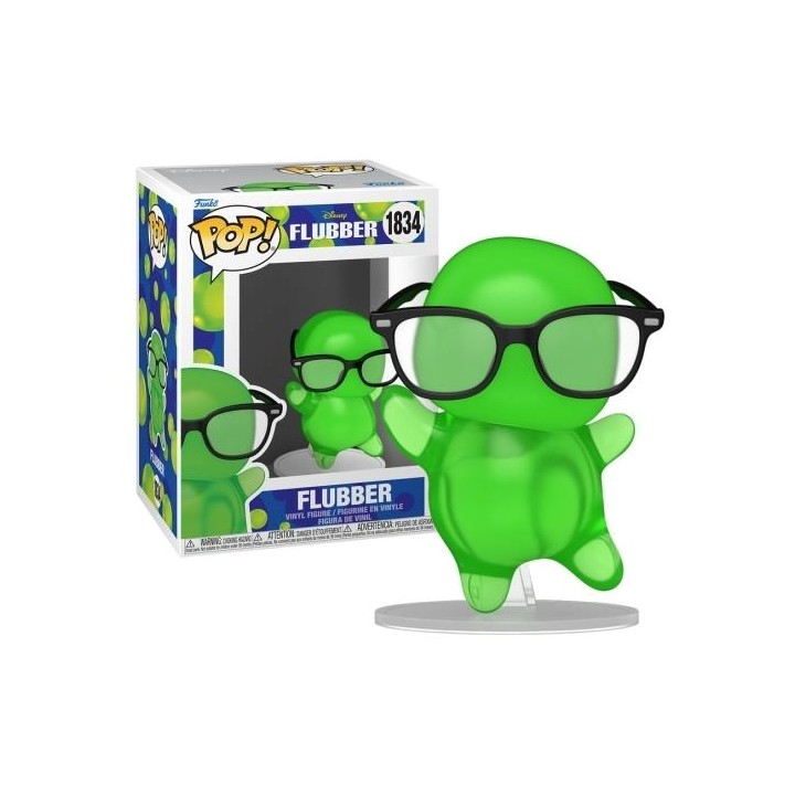 FUNKO POP Disney: Flubber - 1834 Flubber With Glasses (Translucent) 9cm