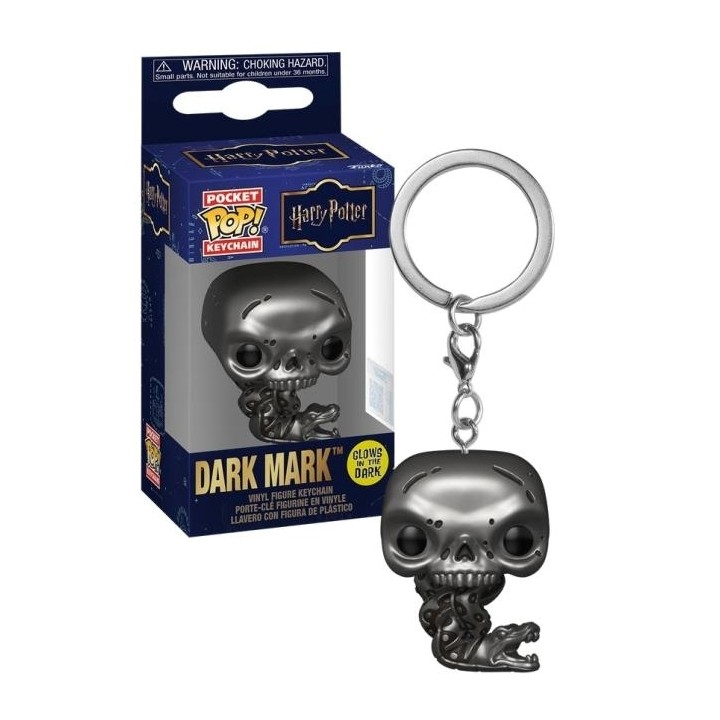 FUNKO POP Keychain: Harry potter - Dark Mark (Glow In The Dark)