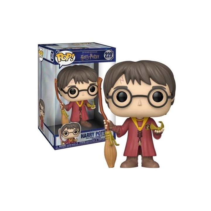 FUNKO POP Jumbo: Harry Potter - 220 Harry Potter With Nimbus 2000