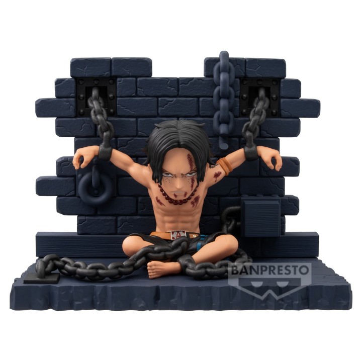 BANPRESTO 90278 - One Piece World Collectable Figure Log Stories - Portgas D.Ace - Impeldown