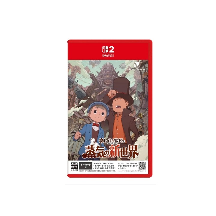 Professor Layton and The New World of Steam Jap version