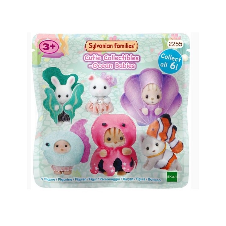 SYLVANIAN FAMILIES Bustine Cutie Collezionabili - bebè dell'oceano