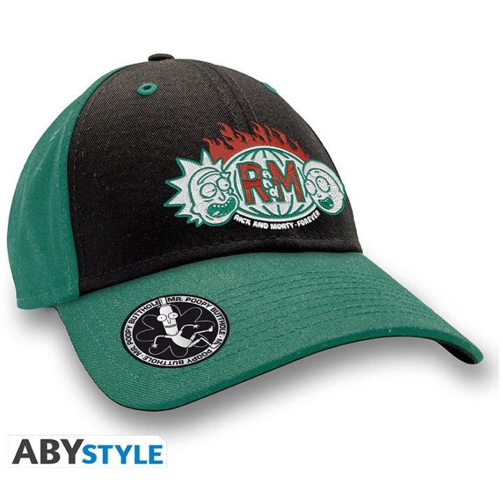 ABYSTYLE RICK AND MORTY - Cap - Black & Green - Rick & Morty