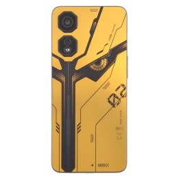 COVER POSTERIORE PER ZTE NUBIA NEO 2 5G (Z2352N) GIALLO ORIGINALE