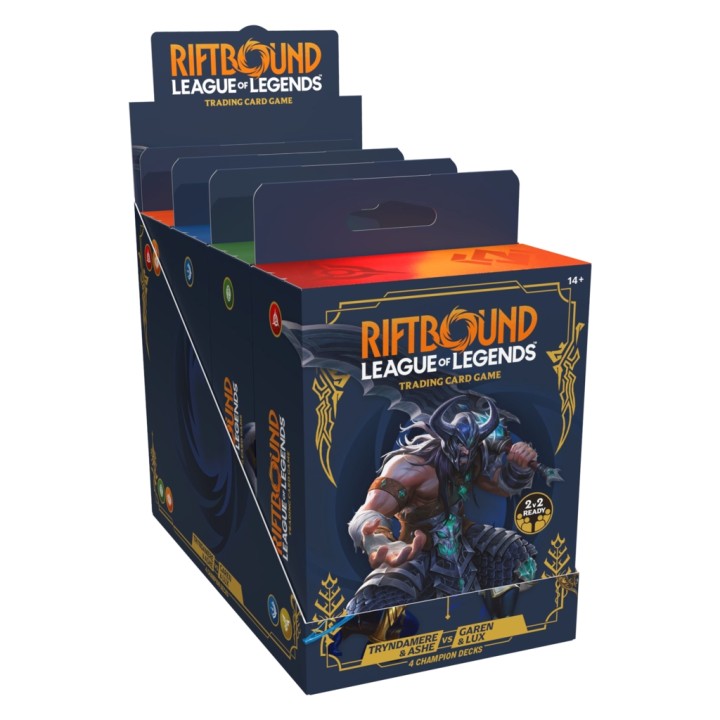 Riftbound: League of Legends TCG - Legacy Showdown Deck Display (4 mazzi) - ENG (prodotto in allocazione)