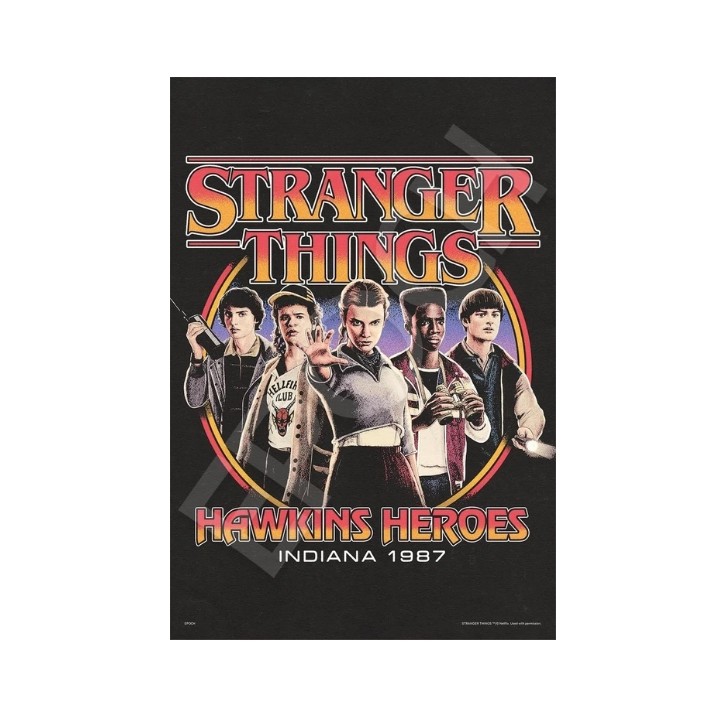 STRANGER THINGS HAWKINS HEROES