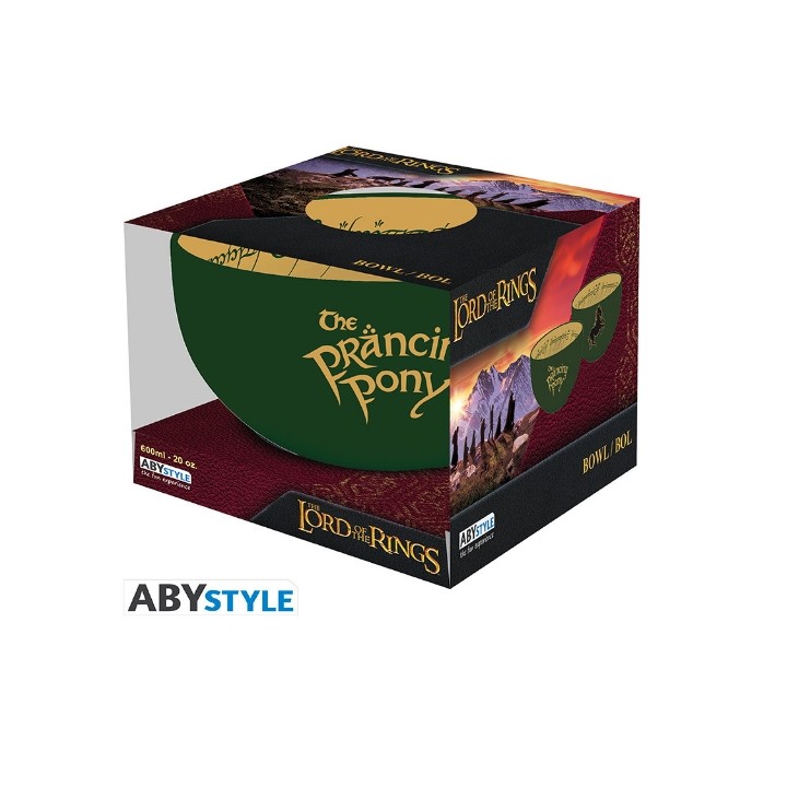 ABYSTYLE LORD OF THE RINGS - Bowl - 600 ml - "Prancing Pony" card box