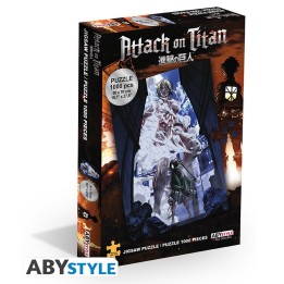ABYSTYLE ATTACK ON TITAN - Jigsaw puzzle 1000 pieces - Mikasa vs Female Titan