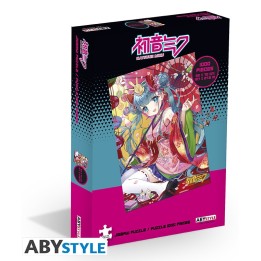 ABYSTYLE HATSUNE MIKU - Jigsaw puzzle 1000 pieces - Sakura Kimono