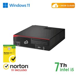 RINOVO PC FUJITSU REFURBISHED Esprimo D556-756 SFF i5-7X00 DDR4 8GB S.