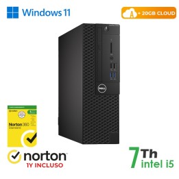 RINOVO PC DELL Optiplex 3050-7050 REFURBISHED SFF i5-7X00 DDR 8GB SSD.