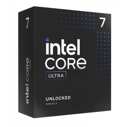 INTEL CPU ULTRA 7, 265K, LGA 1851, 3,9GHZ 20 CORE, 30MB CACHE, 125W, GRAPHIC, NO FAN