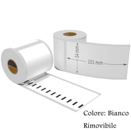 Etichette adesive rimovibile per DYMO DM-99014 S0722430 101mm*54mm 22.