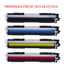 Toner Universale per HP CE313A CF353A CANON 729 MAGENTA 950pag.