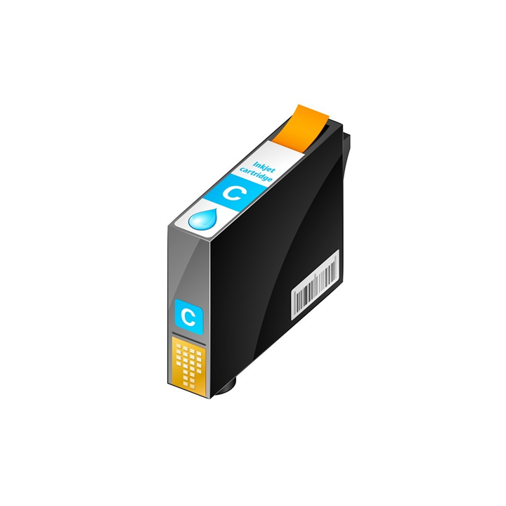Cartuccia comp. per Epson WF-C579 C529 T01C200 ciano ink pigmentato