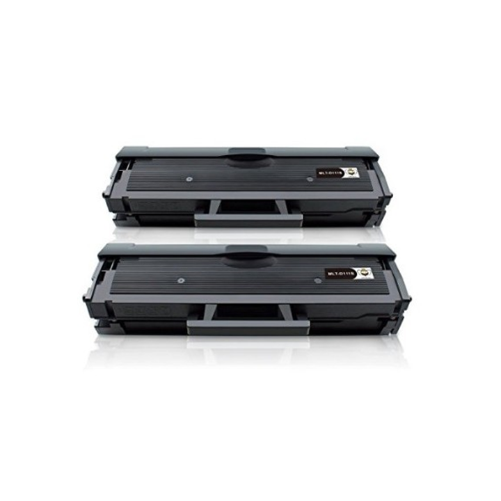 CHIP AGGIORNATO Kit 2 toner compatibile per Samsung D111L