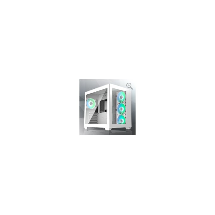 RAIJINTEK CASE M.TOWER PAEAN C7 WHITE TG4 4xARGB FAN 4xTG 410mmVGA