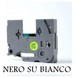 9mm x 7m Nastro laminato compatibile per Dymo S0720680 (40913/41913)..