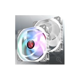 RAIJINTEK VENTOLE CASE AGERAS 12 WHITE ARGB-1 1xFAN ANTIRUMORE 5 PALE