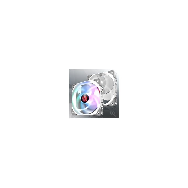 RAIJINTEK VENTOLE CASE AGERAS 12 WHITE ARGB-1 1xFAN ANTIRUMORE 5 PALE
