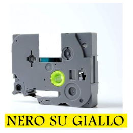 19mm x 7m Nastro laminato compatibile per Dymo S0720880 (45808) nero..