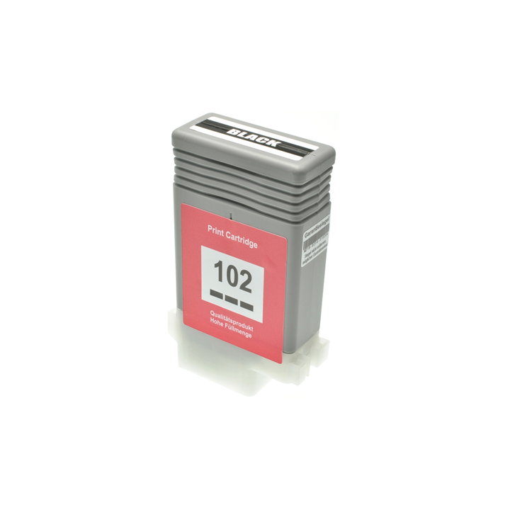 Cartuccia comp. per Canon PFI-102bk nero 0895B001 ink pigmentato